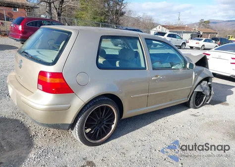 2004 Volkswagen Golf Gl from USA, damaged, VIN 9BWBL61J044007142